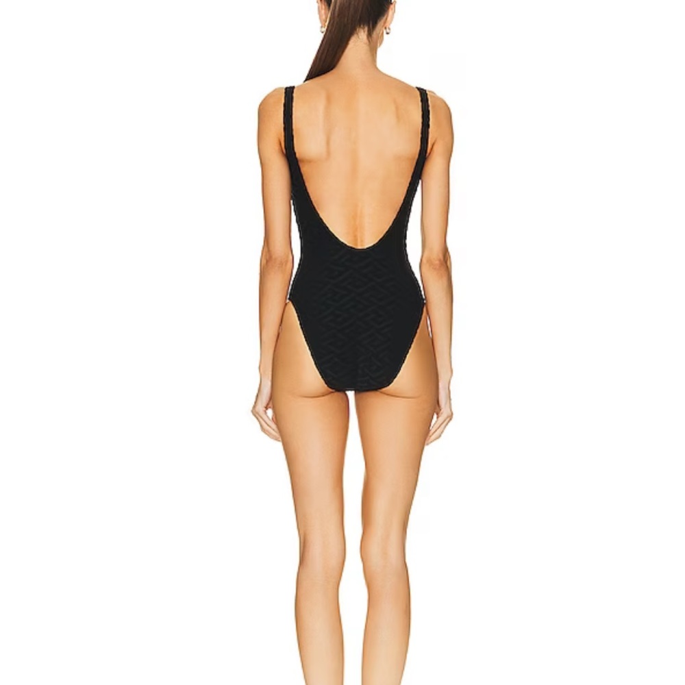100%Authentic Versace Monogram Swimsuit - image 6